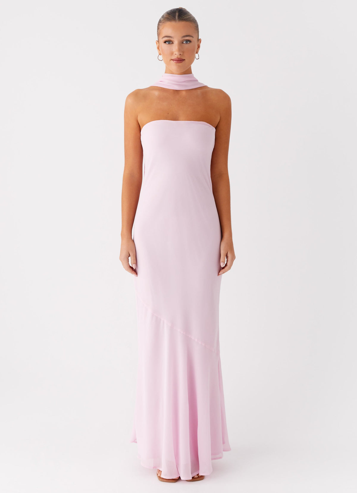 Under The Pagoda Maxi Dress - Pink