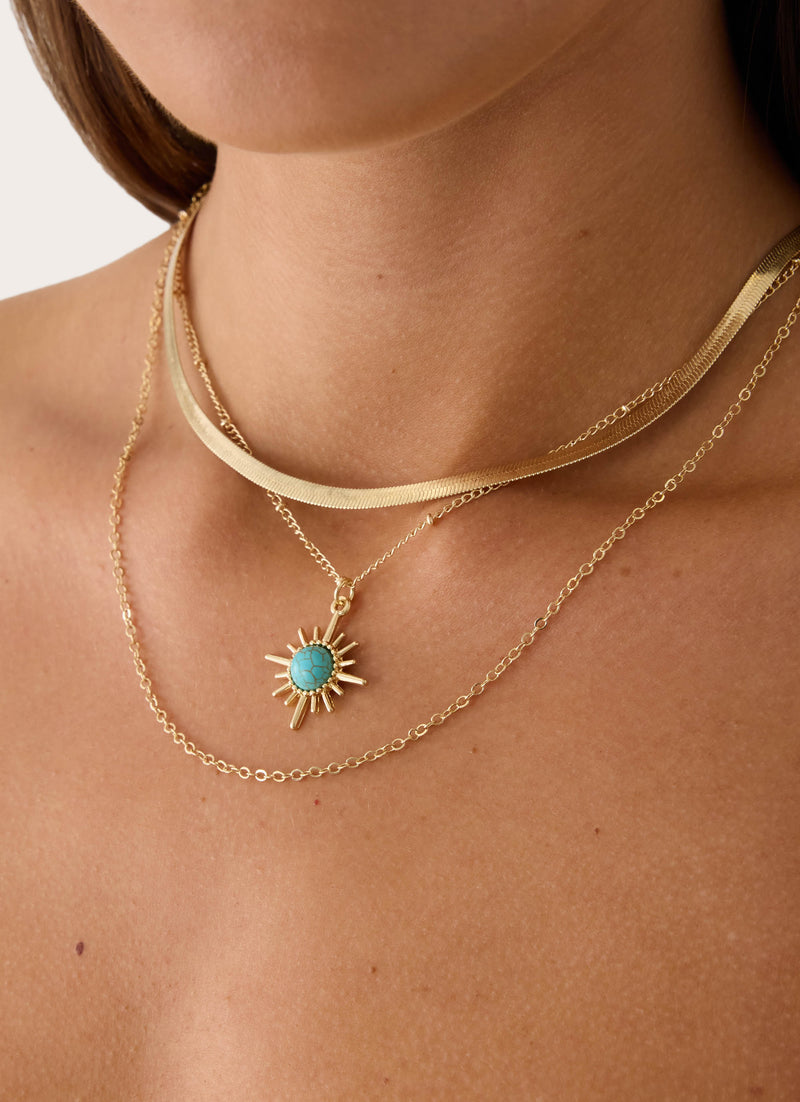 Valeta Necklace - Gold