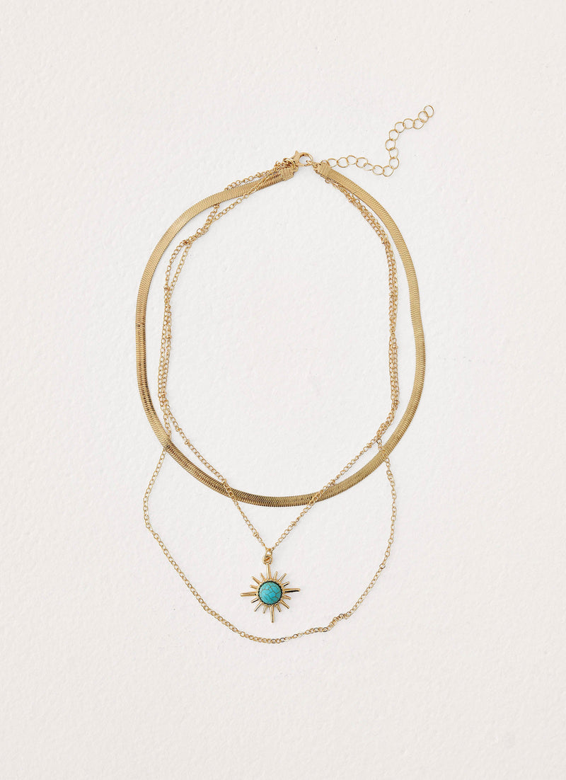 Valeta Necklace - Gold