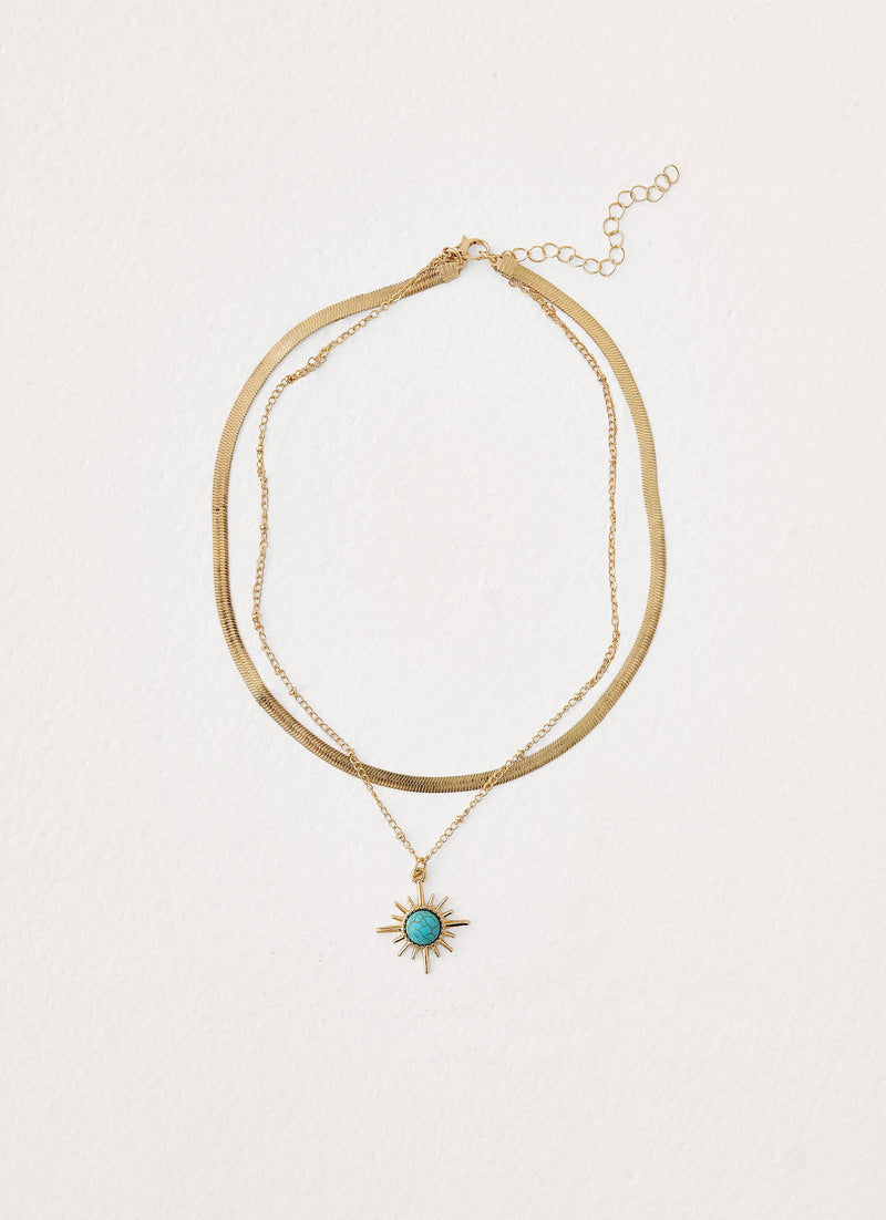 Valeta Necklace - Gold