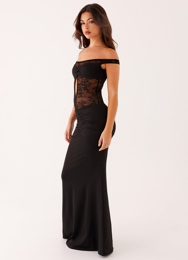 Virgo Maxi Dress - Black