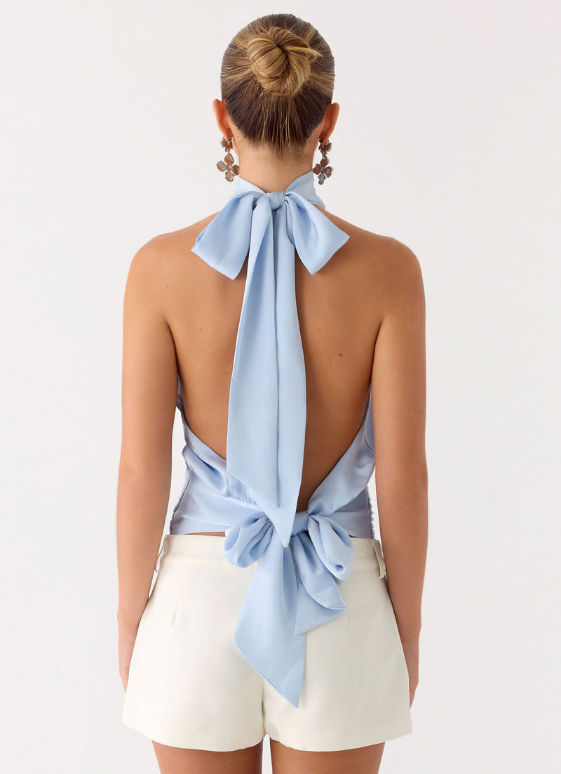 Willow Top - Pale Blue