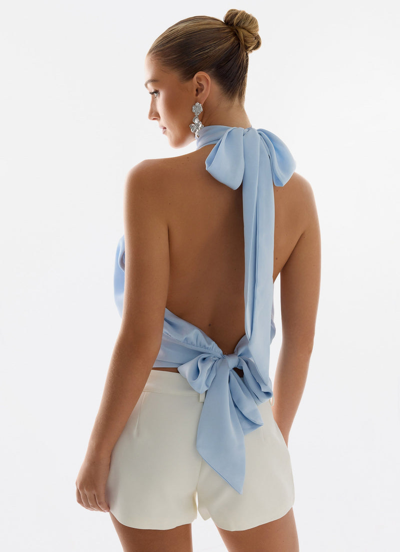 Willow Top - Pale Blue