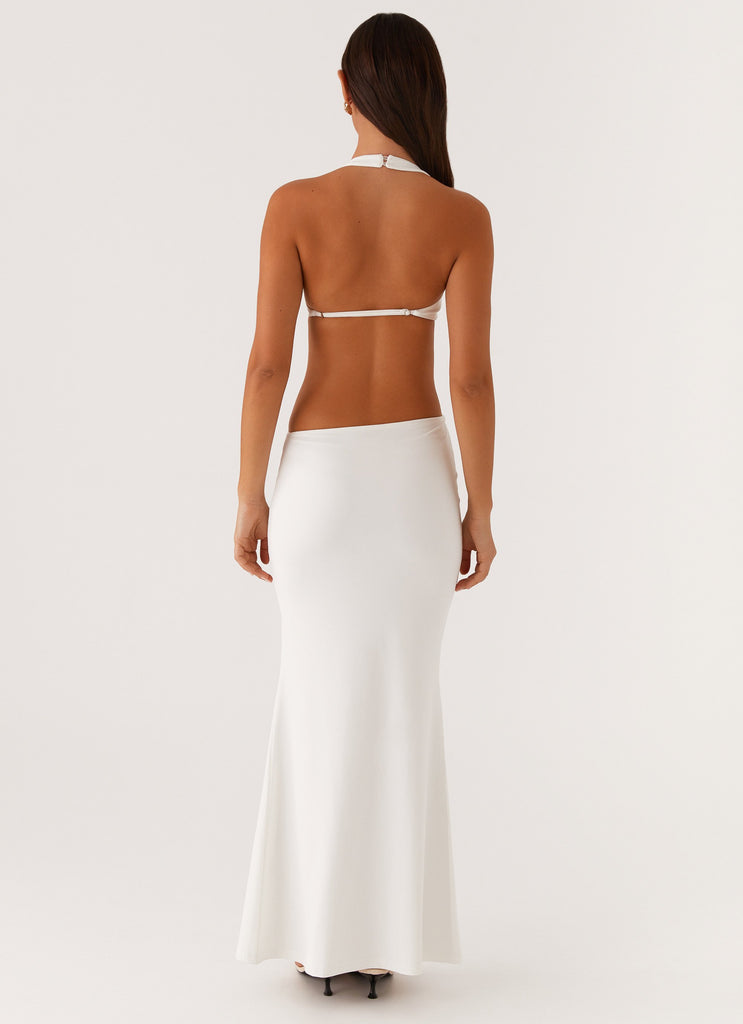 World Series Maxi Dress - White