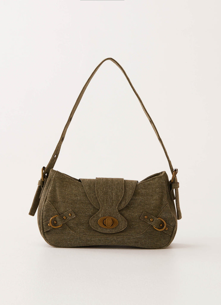 Yasmin Shoulder Bag - Khaki