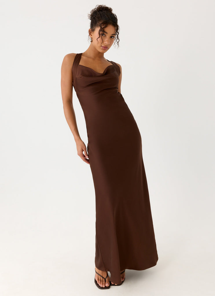 Brown Maxi Dresses