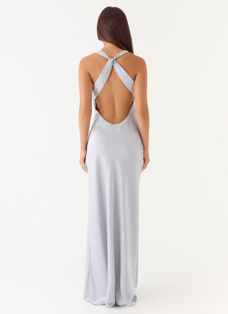 Zandie Maxi Dress - Misty Blue