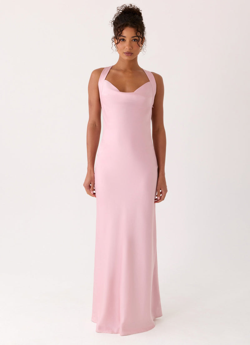 Zandie Maxi Dress - Pink