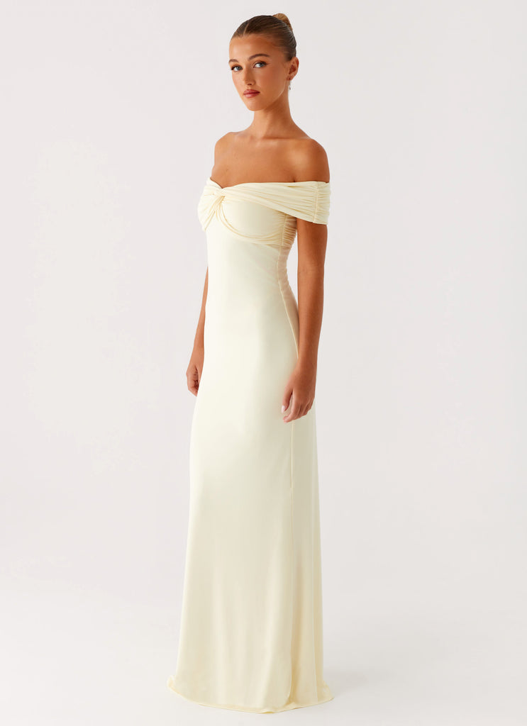Countless Maxi Dress Yellow 2 Peppermayo