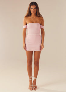 Catch The Light Mini Skirt - Pink Dusk - Peppermayo